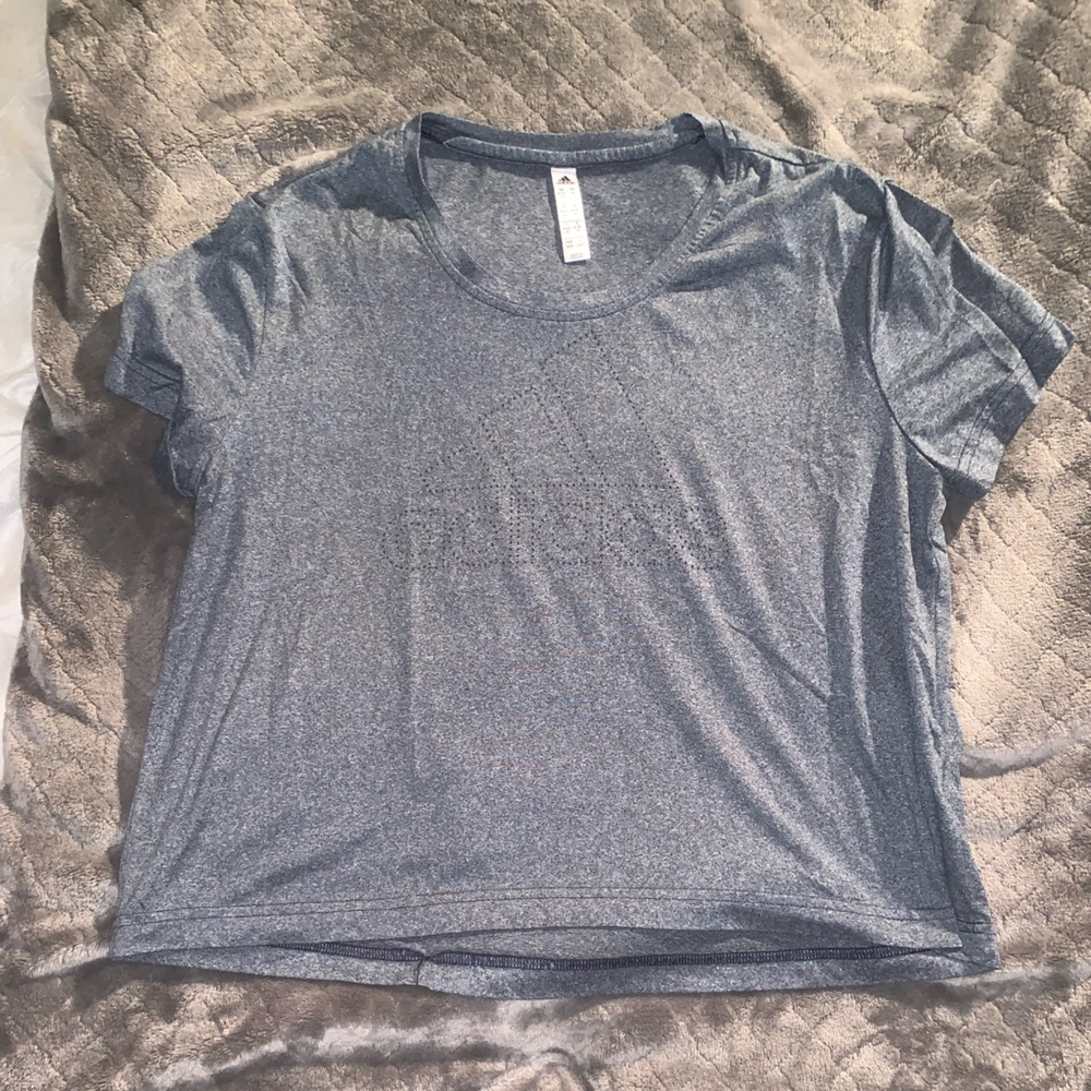 BOGO WHEN BUNDLED!! Set of 2 Adidas Crop Workout Shirts: 2 for $18/ 1 for $10